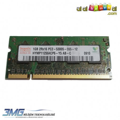 hynix DDR2 1GB 2Rx16 PC2-5300S-555-12 Notebook Ram