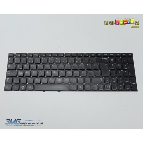 BA59-03185F Türkçe Q Notebook Klavye (Samsung  NP300E5A, NP300E5AH)
