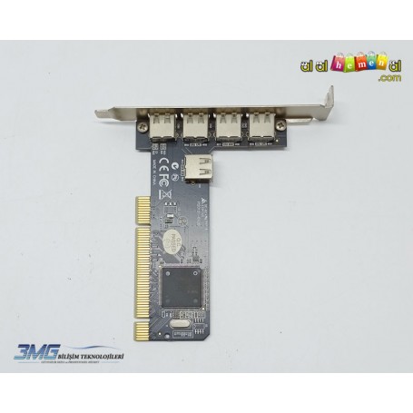 PCI USB 5 Port Dahili Kart