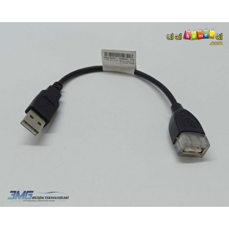 2.0 USB Uzatma Kablosu (20cm) 2.EL