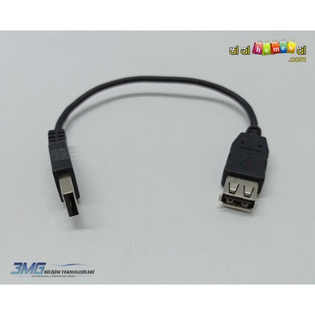 2.0 USB Standart Uzatma Kablosu (20cm) 2.EL