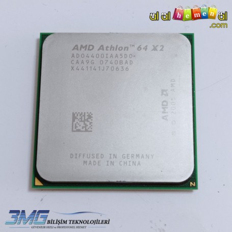 AMD Athlon 64 X2 4400+ (ADO4400IAA5DO) AM2 Soket 2.3Ghz (2.El Ürün)