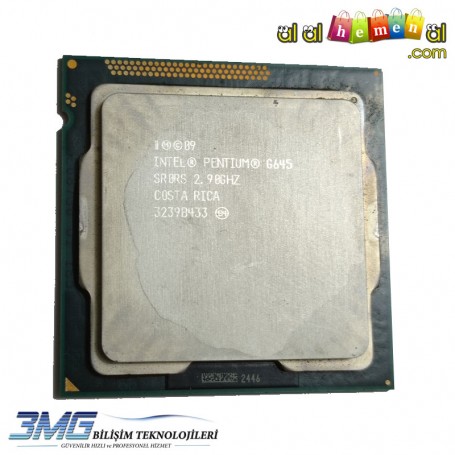 Intel® Pentium® G645 İşlemci 3M Önbellek, 2.90 GHz (2.El Ürün)