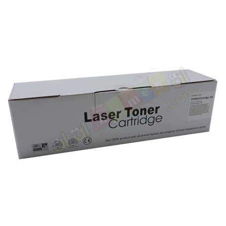 Laser Toner Cartridge Canon CF283X / CRG-737 Çipli Siyah Muadil Toner