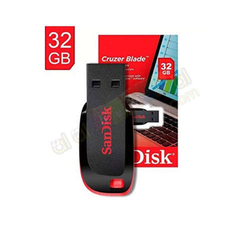 SanDisk Cruser Blade USB 2.0 32GB Flash Bellek (USB Bellek)