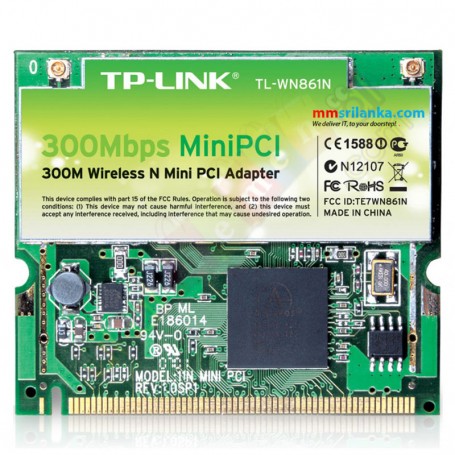 TP-Link 300Mbps Wireless N Mini PCI Adaptör (TL-WN861N) 2. El Ürün