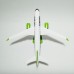 3DROBOTECH AIRBUS A220-300 1:200 airBaltic Maket