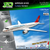 3DROBOTECH AIRBUS A320 1:200 TURKISH AIRLINES Maket